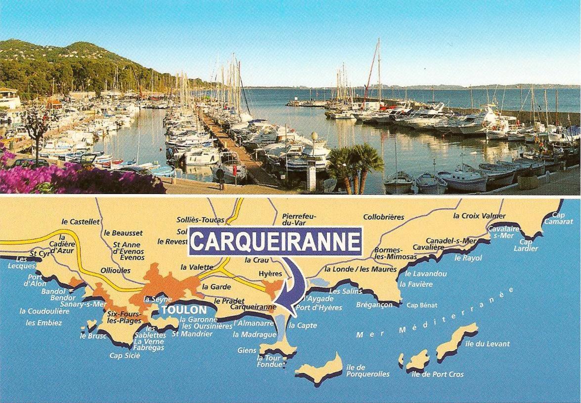 Ferienwohnung Studio Climatise. Proche Parking, Commerces Et Mer Carqueiranne Exterior foto