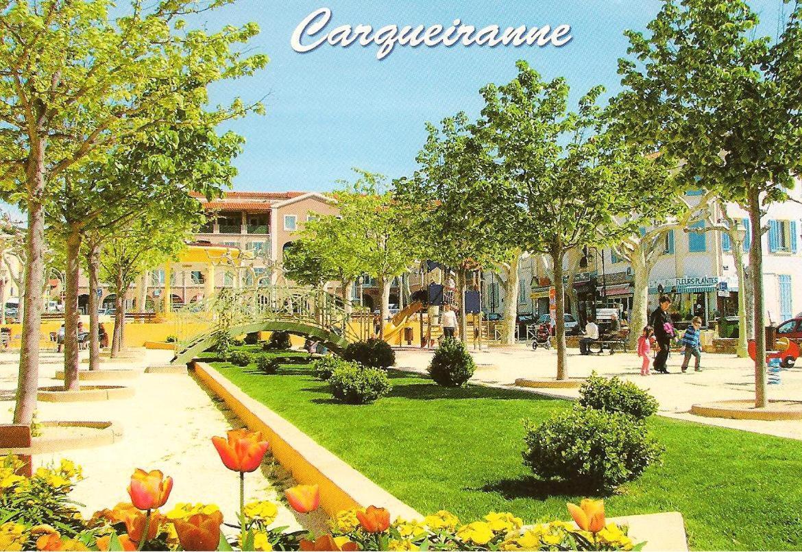 Ferienwohnung Studio Climatise. Proche Parking, Commerces Et Mer Carqueiranne Exterior foto